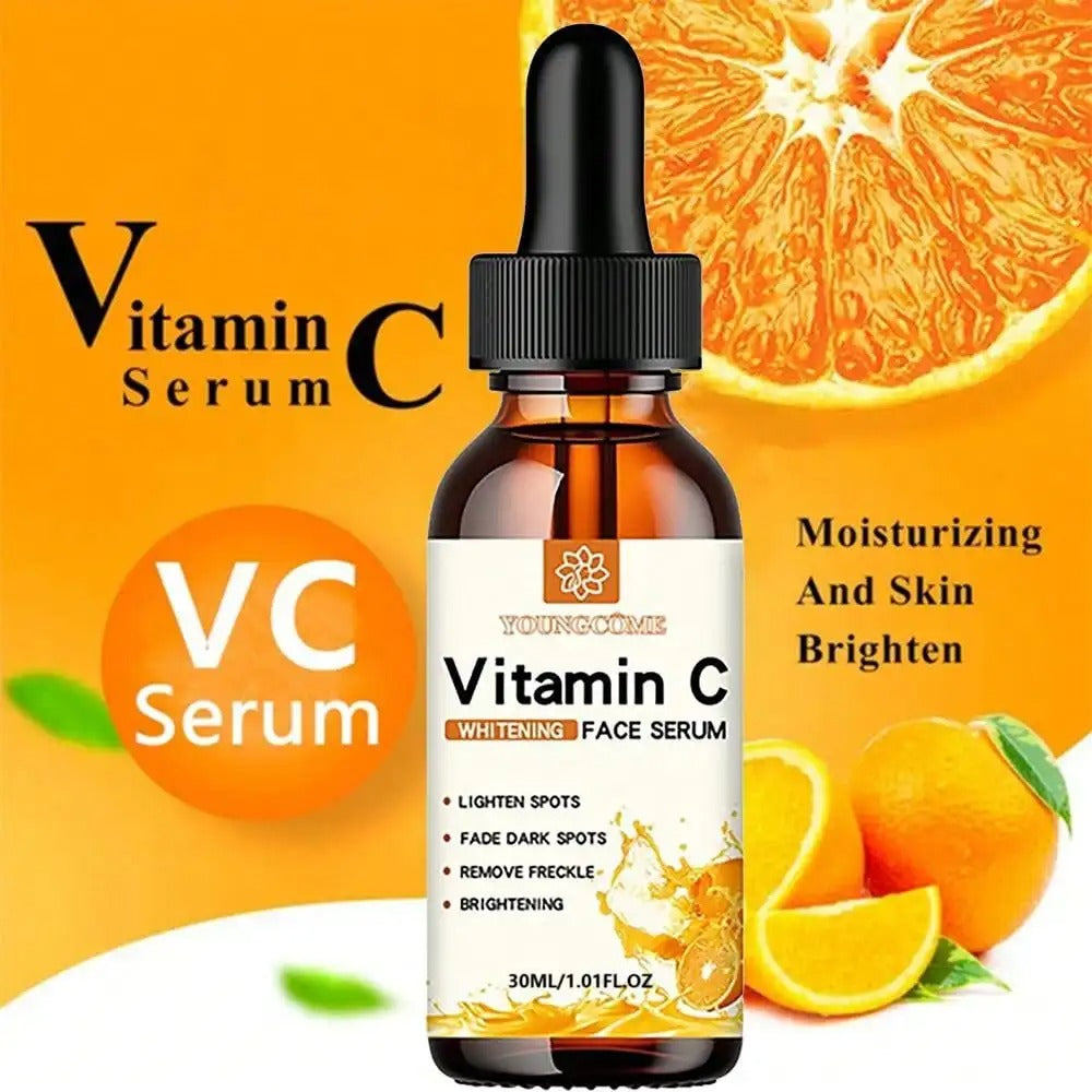 Vitamin C Brightening Facial Serum – Hydrate, Firm & Glow