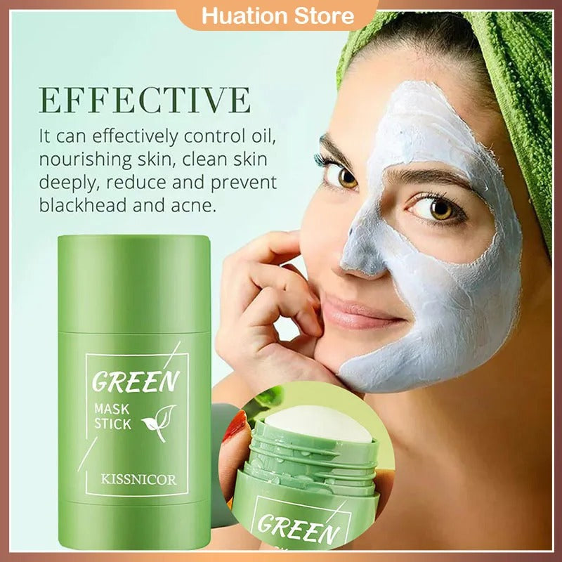 Green Tea Solid Mask – Deep Pore Cleanse & Hydrate | TLM