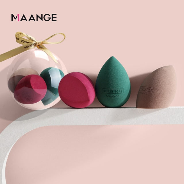 Makeup Sponge Set β Professional Cosmetic Puffs for Foundation, Concealer & Makeup Cleaning