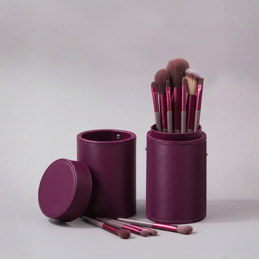 Makeup Brushes Set – Pro Cosmetic Kit w/ Box | TLM