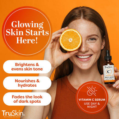 TruSkin Vitamin C Serum for Face with Hyaluronic Acid