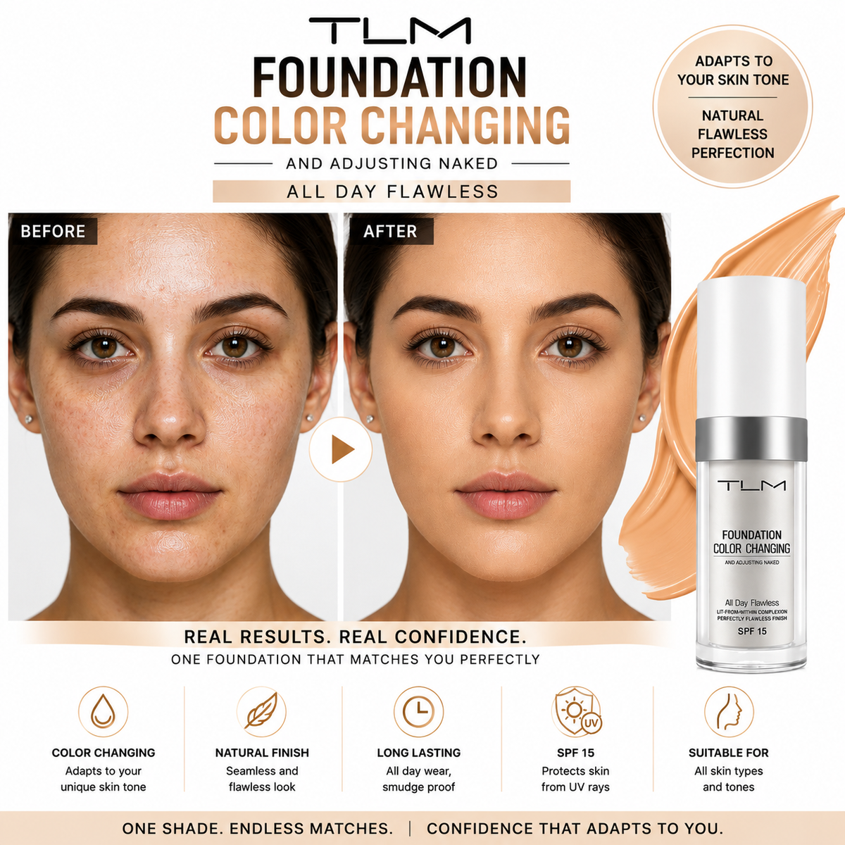 TLM™ - Color Changing Foundation