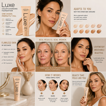 Luxe™ - Color Changing Foundation
