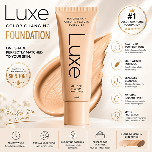 Luxe™ - Color Changing Foundation