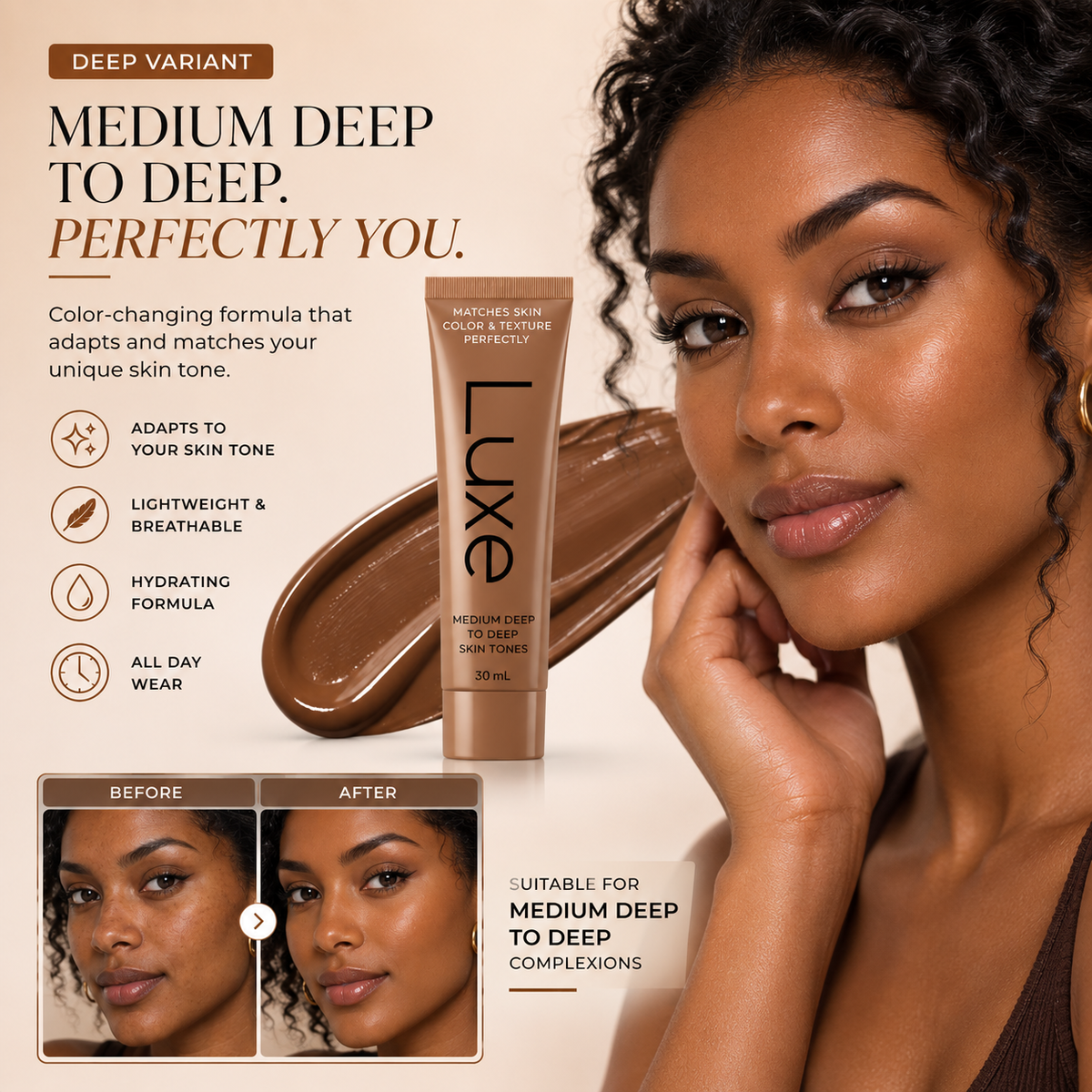 Luxe™ - Color Changing Foundation