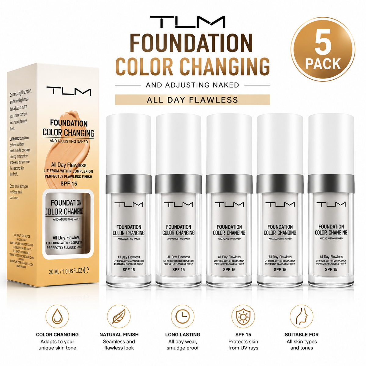 TLM™ - Color Changing Foundation