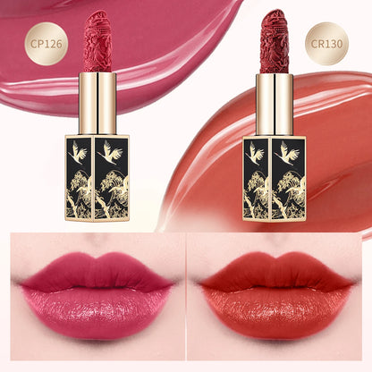 CATKIN Matte Lipstick 2PCS Set Long Lasting for 24H，Lightweight Soft and Ultra Hydrating Lipsticks Infused with Vitamin E