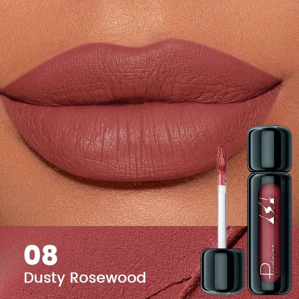 Pudaier Velvet Matte Liquid Lipstick – Long-Lasting & Waterproof