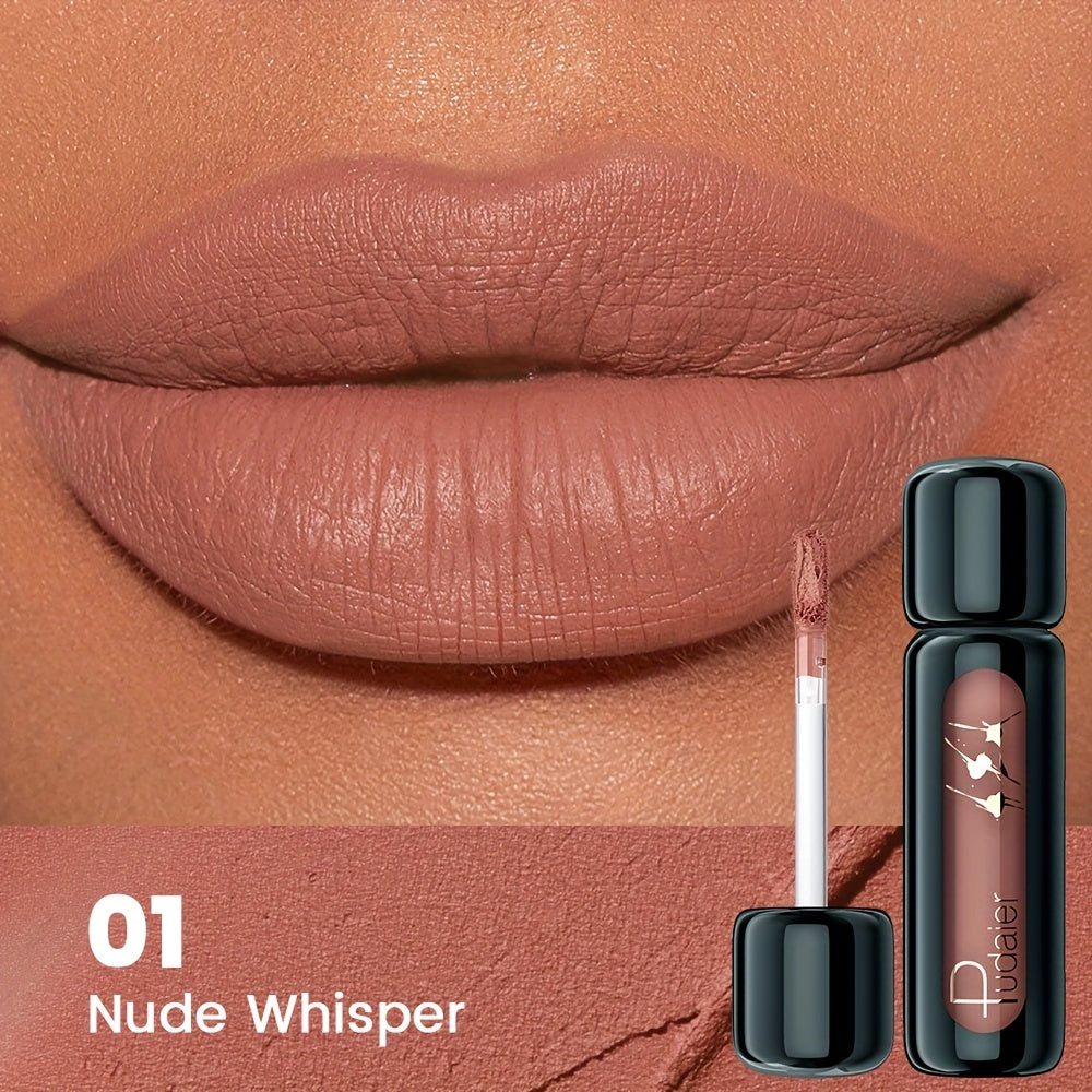 Pudaier Velvet Matte Liquid Lipstick – Long-Lasting & Waterproof