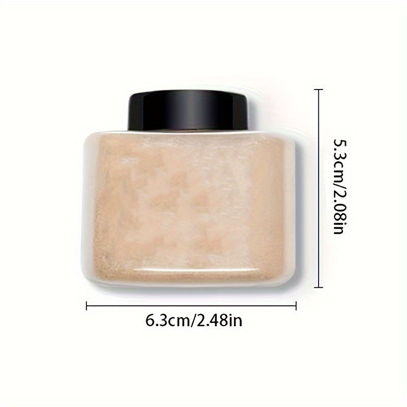 Long-Lasting Full Coverage FANA Luxury Powder, Matte Finish Oil-Control Loose Powder for All Skin Types, 1.7 oz Makeup Setting Powder
