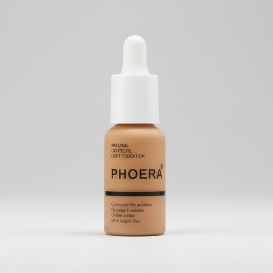 Phoera ™ Soft Matte Liquid Foundation - Full Coverage