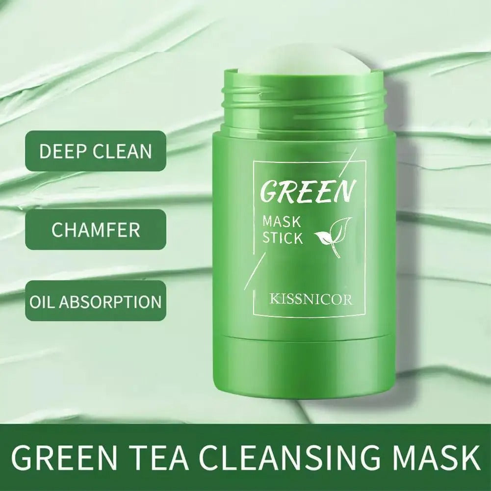 Green Tea Solid Mask – Deep Pore Cleanse & Hydrate | TLM