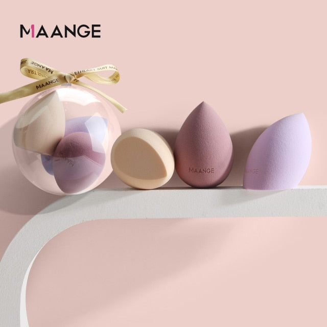 Makeup Sponge Set – Professional Cosmetic Puffs for Foundation, Concealer & Makeup Cleaning