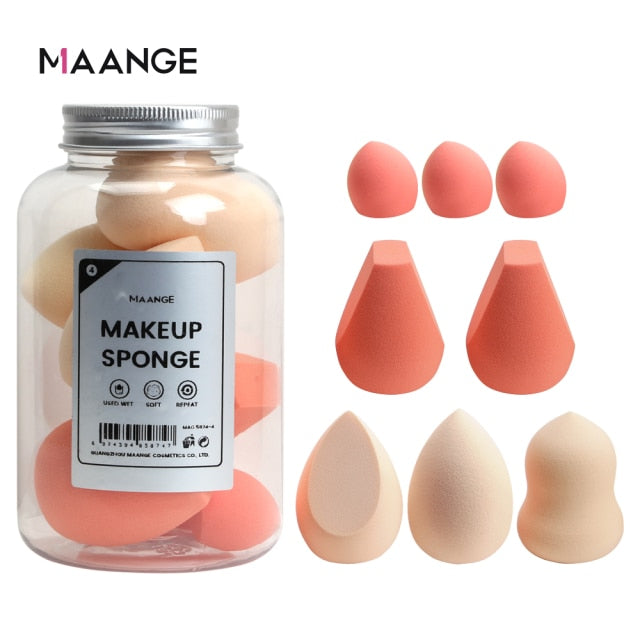 Makeup Sponge Set – Professional Cosmetic Puffs for Foundation, Concealer & Makeup Cleaning