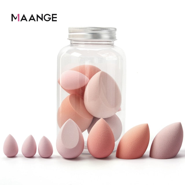 Makeup Sponge Set – Professional Cosmetic Puffs for Foundation, Concealer & Makeup Cleaning