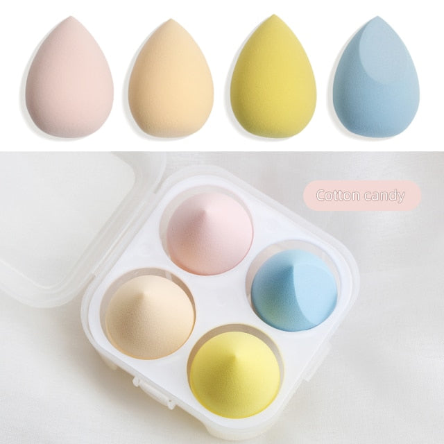 Makeup Sponge Set – Professional Cosmetic Puffs for Foundation, Concealer & Makeup Cleaning