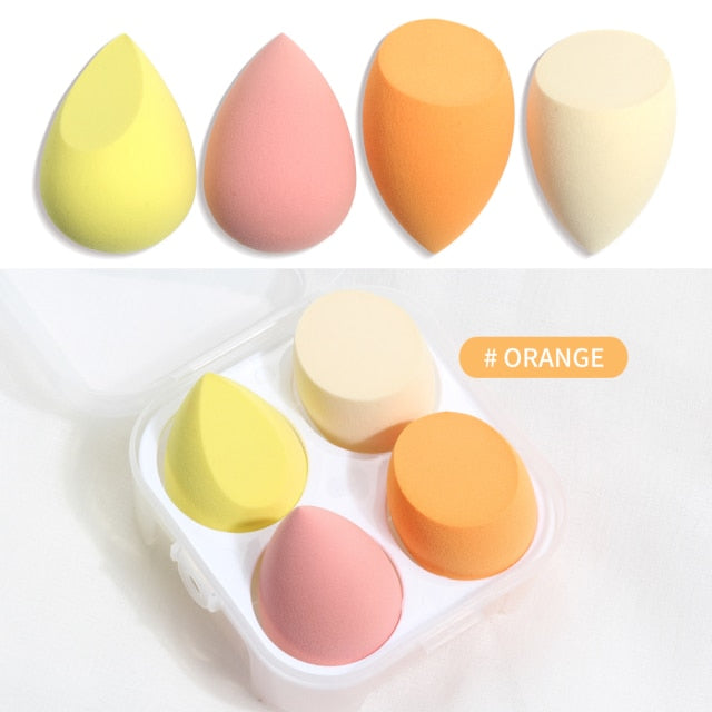 Makeup Sponge Set – Professional Cosmetic Puffs for Foundation, Concealer & Makeup Cleaning