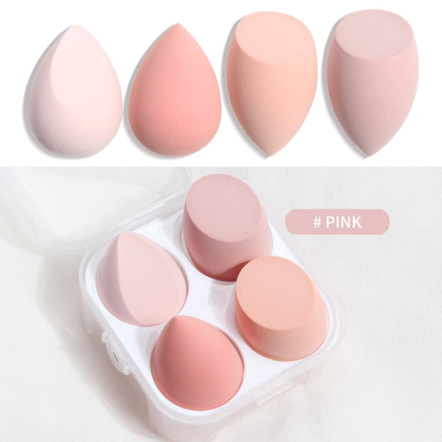 Makeup Sponge Set – Professional Cosmetic Puffs for Foundation, Concealer & Makeup Cleaning