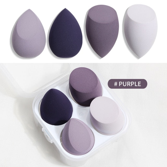 Makeup Sponge Set – Professional Cosmetic Puffs for Foundation, Concealer & Makeup Cleaning