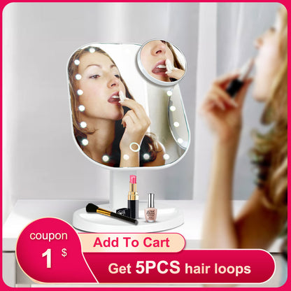 Makeup Mirror With 10X Magnification