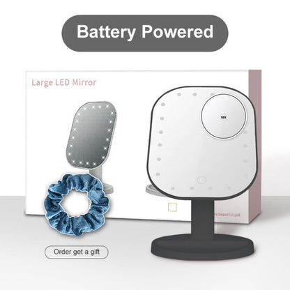 Makeup Vanity Mirror With LED Lights Adjustable Touch Screen Cosmetic Mirror